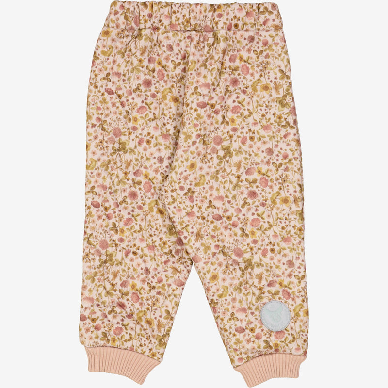 Wheat Outerwear Thermo Pants Alex | Baby Thermo 3132 watercolor flora