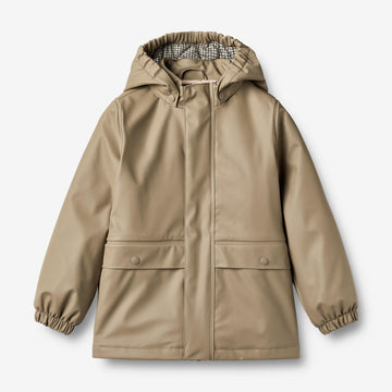 Wheat Outerwear Thermo Rain Coat Aju Jacket 0099 grey stone