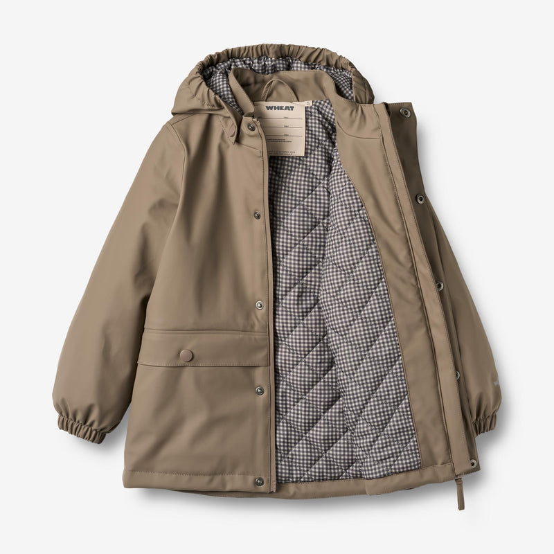 Wheat Outerwear Thermo Rain Coat Aju Jacket 1138 dry wood