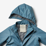 Wheat Outerwear Thermo Rain Coat Aju Rainwear 1300 blue fusion