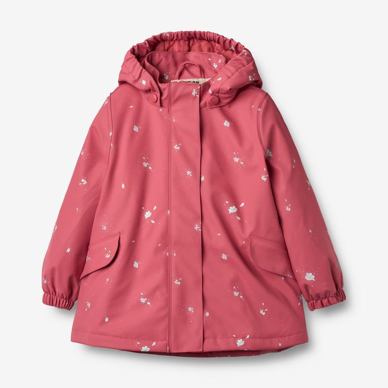Wheat Outerwear Thermo Rain Jacket Rika Jacket 9532 floating flowers