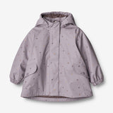 Wheat Outerwear Thermo Rain Jacket Rika Rainwear 1347 lavender flowers