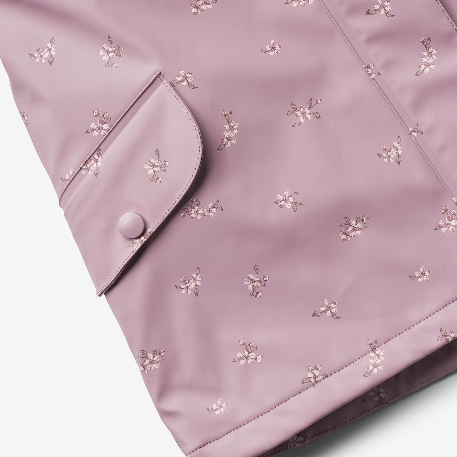 Thermo Rain Jacket Rika - soft lilac flowers – Wheat.eu