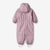 Wheat Outerwear Thermo Rainsuit Aiko | Baby Rainwear 1353 soft lilac flowers