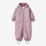 Wheat Outerwear Thermo Rainsuit Aiko | Baby Rainwear 1353 soft lilac flowers