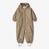 Wheat Outerwear Thermo Rainsuit Aiko | Baby Rainwear 0227 dry grey houses