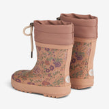 Wheat Footwear Thermo Rubber Boot Print Rubber Boots 2474 rose dawn flowers