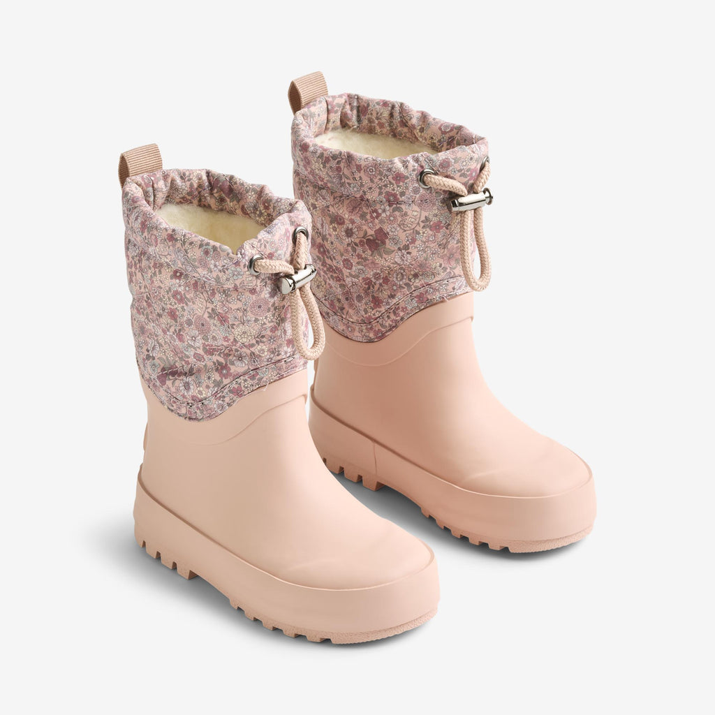 Thermo Snowboot Drizzle rose dust flowers –