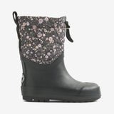 Wheat Footwear Thermo Snowboot Drizzle Rubber Boot 9528 black sea open flowers