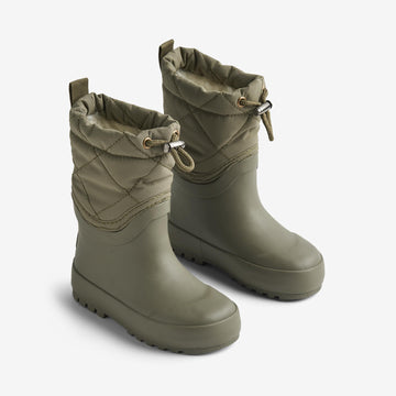Wheat Footwear Thermo Snowboot Drizzle Winter Footwear 1133 dry leaves