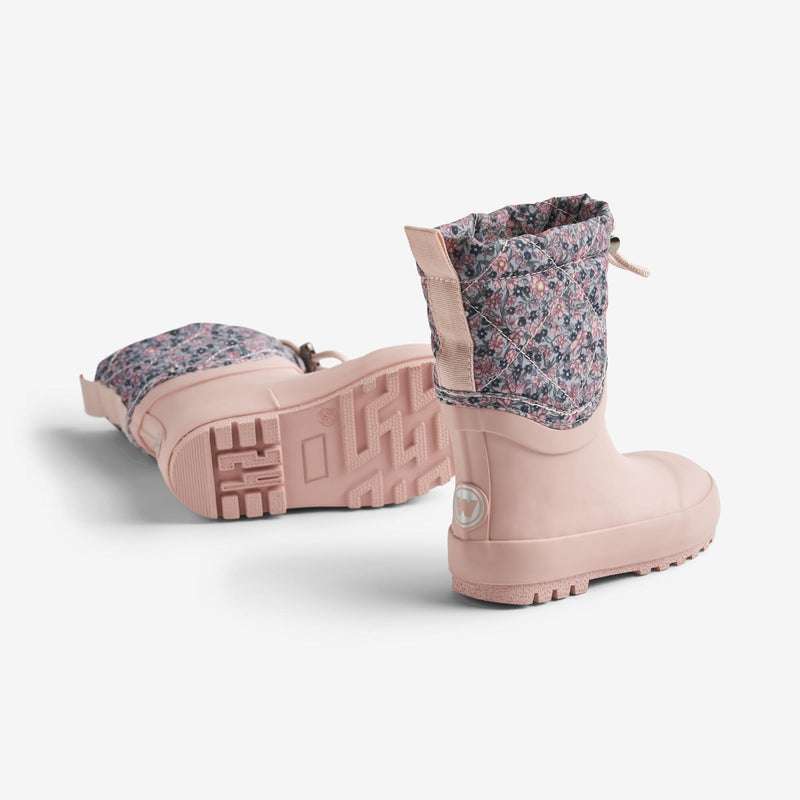 Wheat Footwear Thermo Snowboot Drizzle Rubber Boots 0036 winter flowers