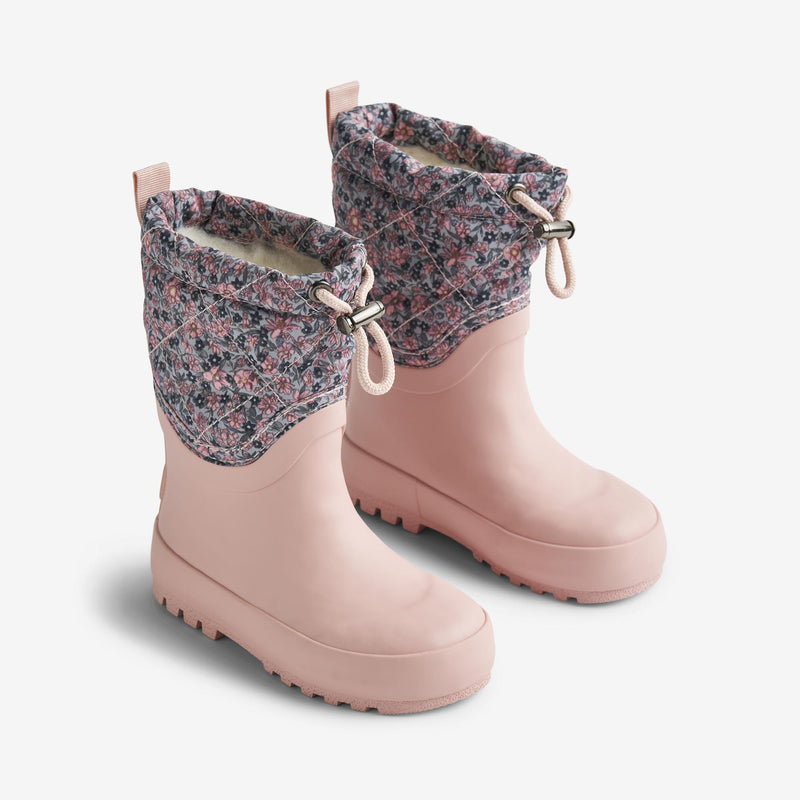 Wheat Footwear Thermo Snowboot Drizzle Rubber Boots 0036 winter flowers