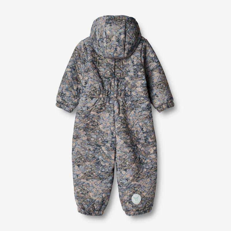 Wheat Outerwear Thermosuit Hayden | Baby Thermo 1112 rainy blue clouds