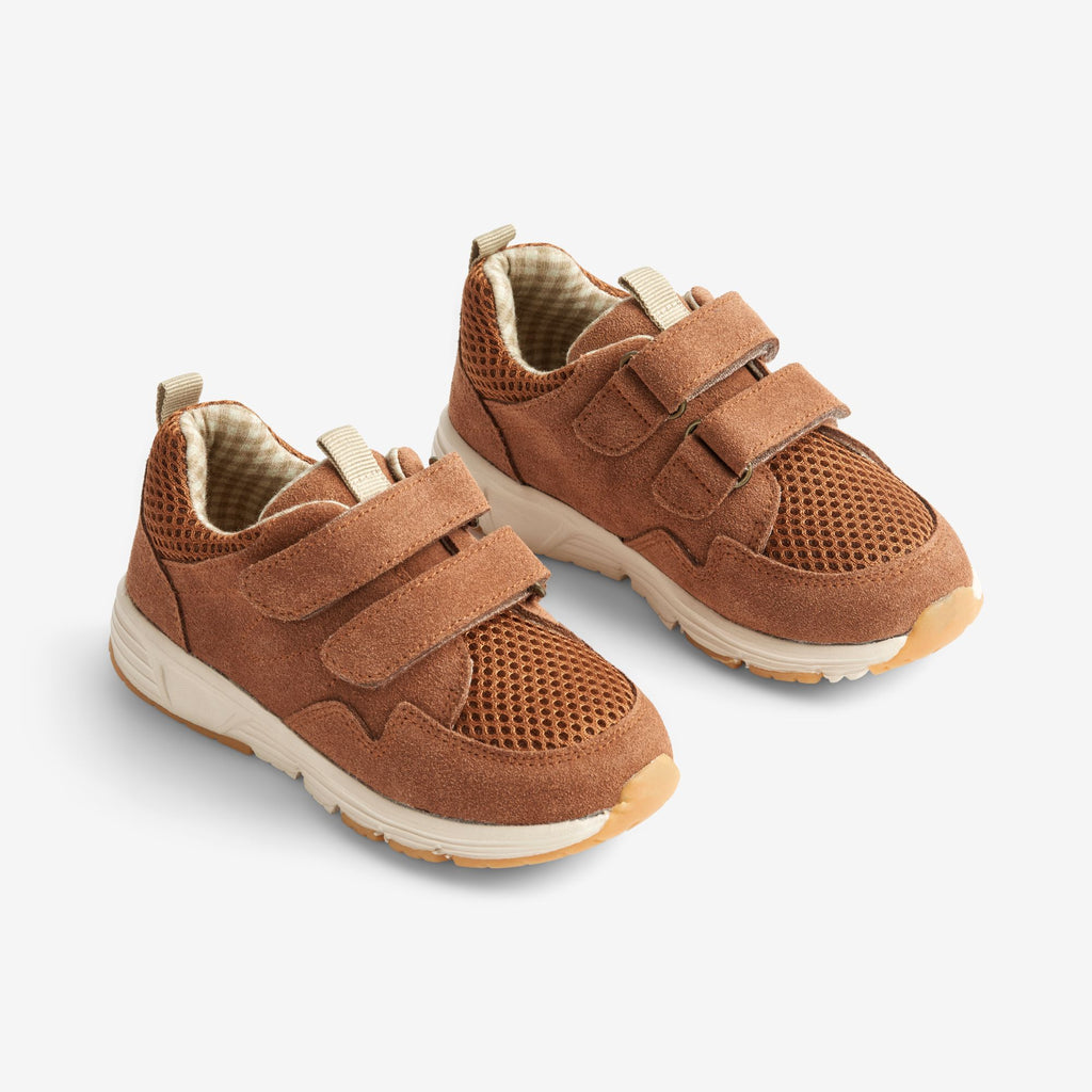 Toney velcro sneaker cognac