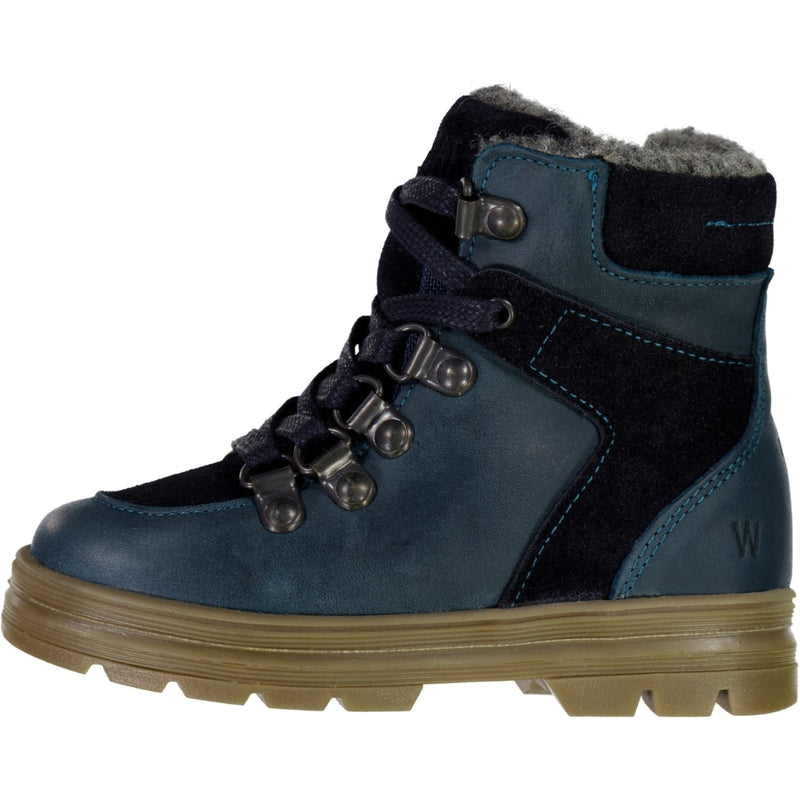 Wheat Footwear Toni Tex Hiker Winter Footwear 1432 navy