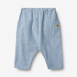 Wheat Main Trousers Arne Trousers 1048 blue stripe