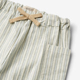 Wheat Main Trousers Arne Trousers 4109 aquablue stripe