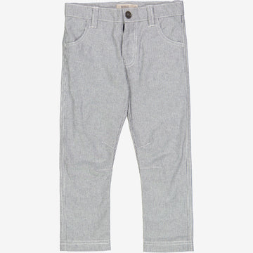 Wheat Main  Trousers Edvard Trousers 1197 navy denim stripe