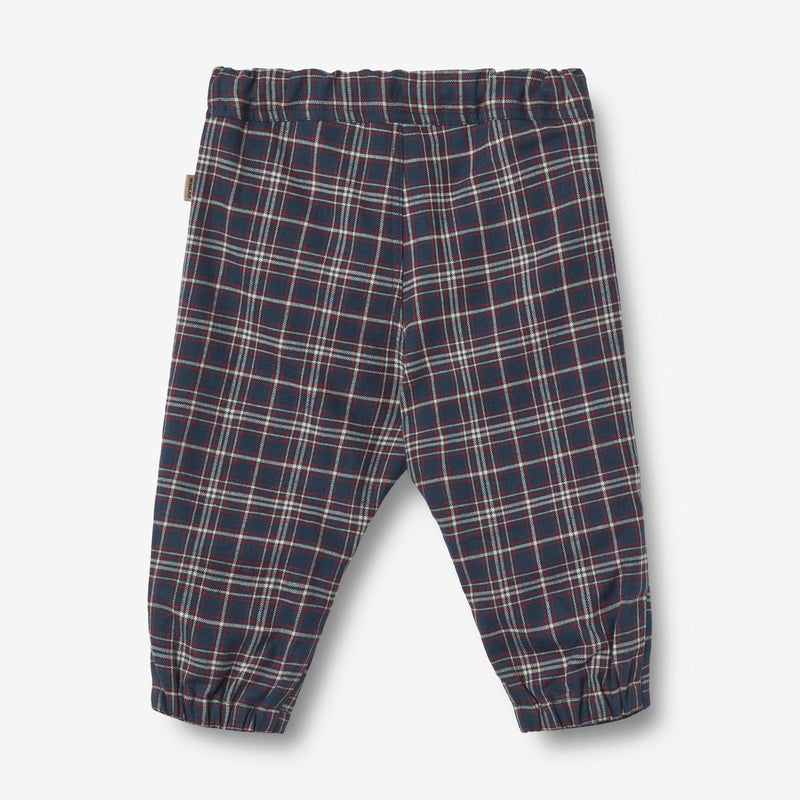 Wheat Main Trousers Gustav Lined Trousers 1437 navy check