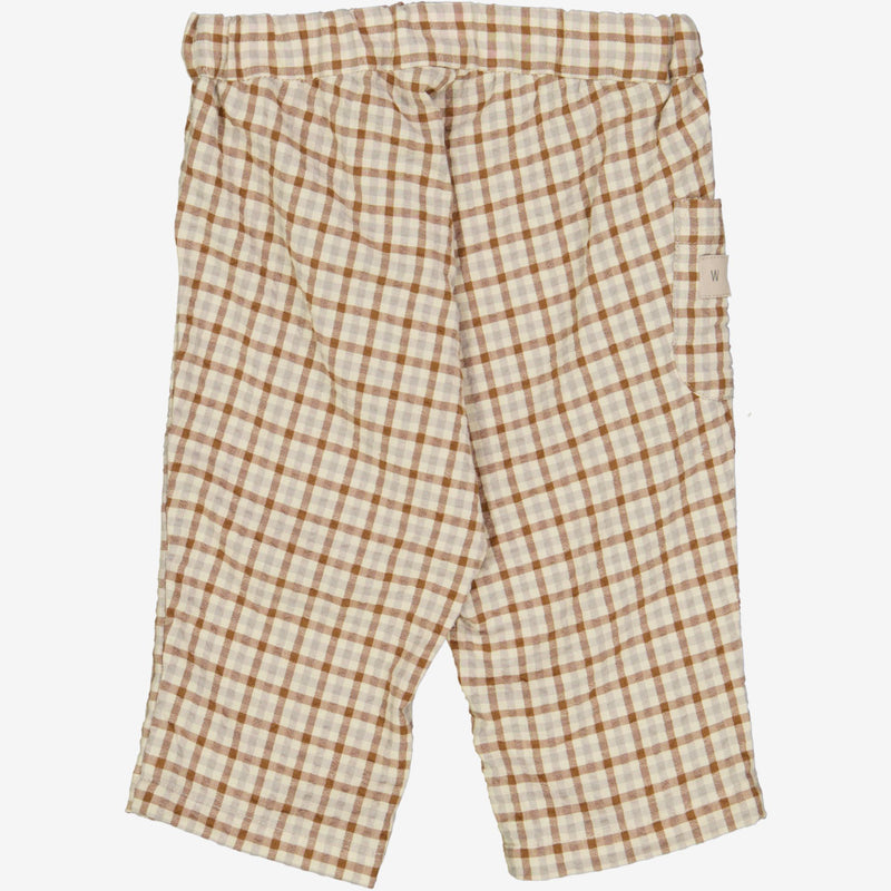 Trousers Henry | Baby - golden dove check