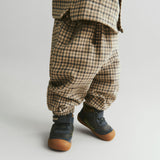 Wheat Main Trousers Lined Blake Trousers 1306 blue check