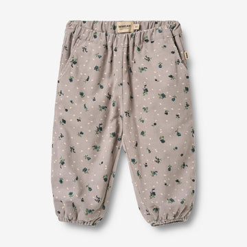 Wheat Main Trousers Lined Malou Trousers 9553 dusty purple flower hearts
