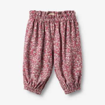 Wheat Main Trousers Lined Polly Trousers 9773 grape flowers