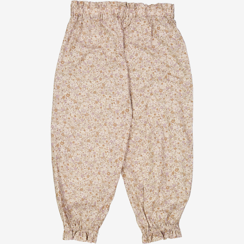 Trousers Polly - soft lilac flowers
