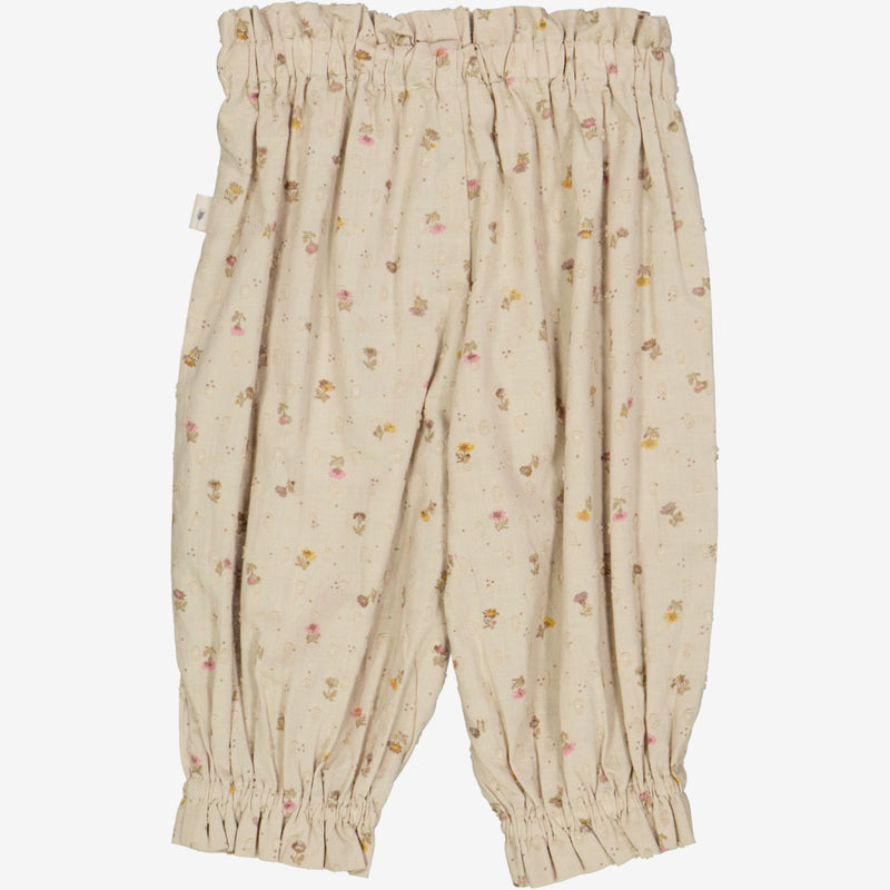 Trousers Polly | Baby - fossil flowers dot