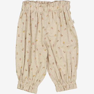 Wheat Main  Trousers Polly | Baby Trousers 5058 fossil flowers dot