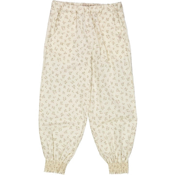 Wheat Main Trousers Sara Trousers 3130 eggshell flowers