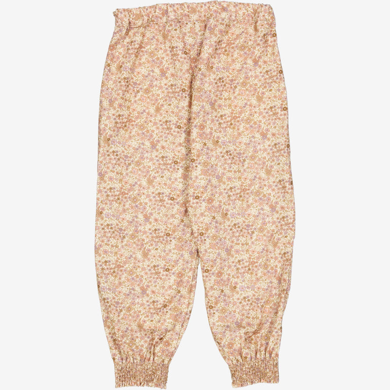 Trousers Sara - clam flowers