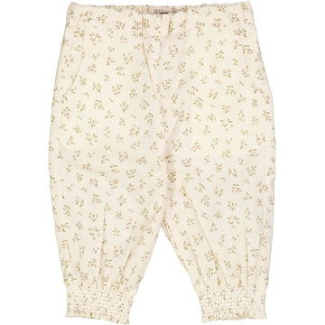 Wheat Main Trousers Sara Trousers 3130 eggshell flowers