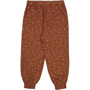 Wheat Main Trousers Sara Lined Trousers 0002 bronze flowers