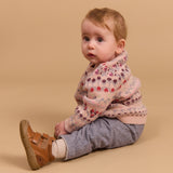 Wheat Main Trousers lined Aiden Trousers 9766 dark blue chambray