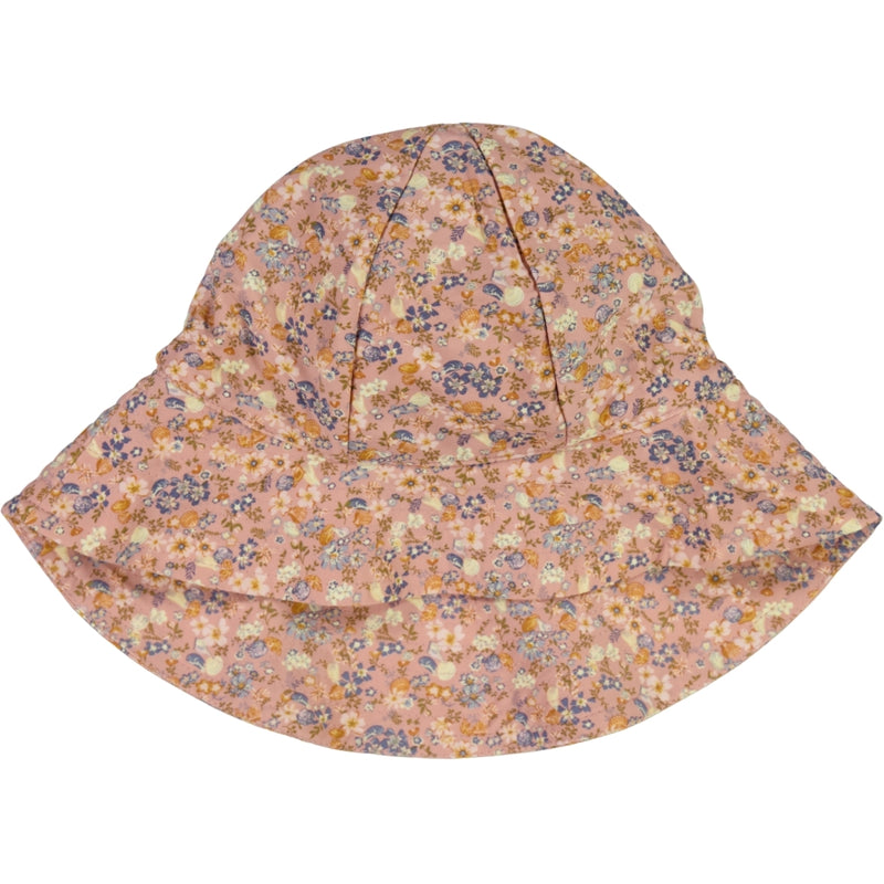 UV Sun Hat - flowers and seashells
