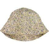 UV Sun Hat - blue flowers