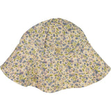 UV Sun Hat - blue flowers