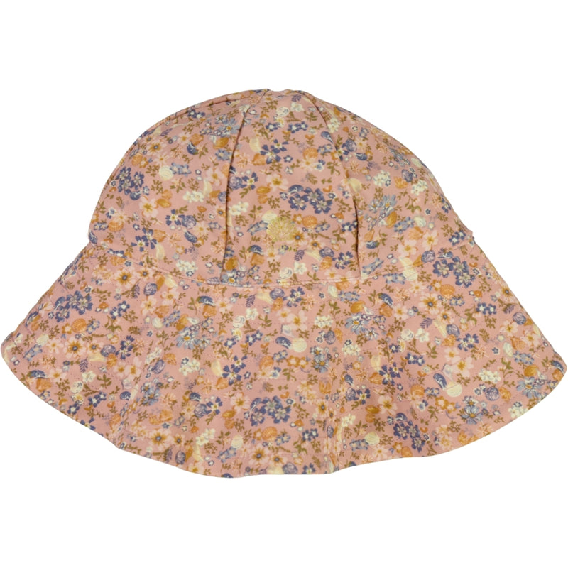 UV Sun Hat - flowers and seashells