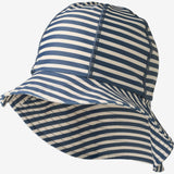Wheat Main UV Sun Hat Bora Accessory 1048 blue stripe
