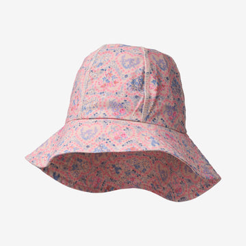 Wheat Main UV Sun Hat Bora Accessory 9650 pink heart flowers