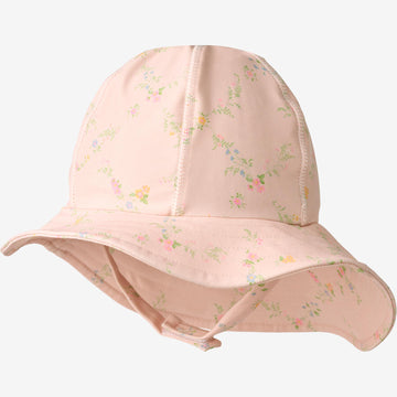 Wheat Main UV Sun Hat Bora Accessory 9450 powder checked flowers