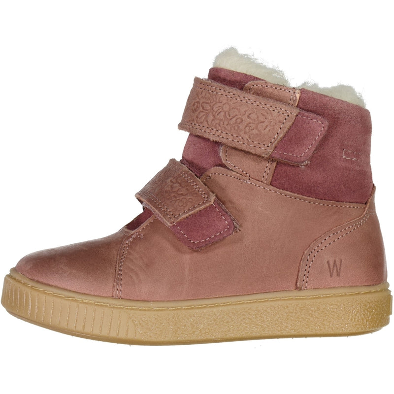 Wheat Footwear Van Velcro Tex Boot Winter Footwear 3316 wood rose