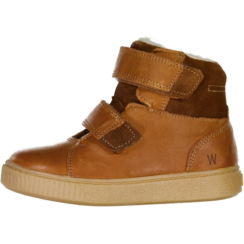 Wheat Footwear Van Velcro Tex Boot Winter Footwear 9002 cognac