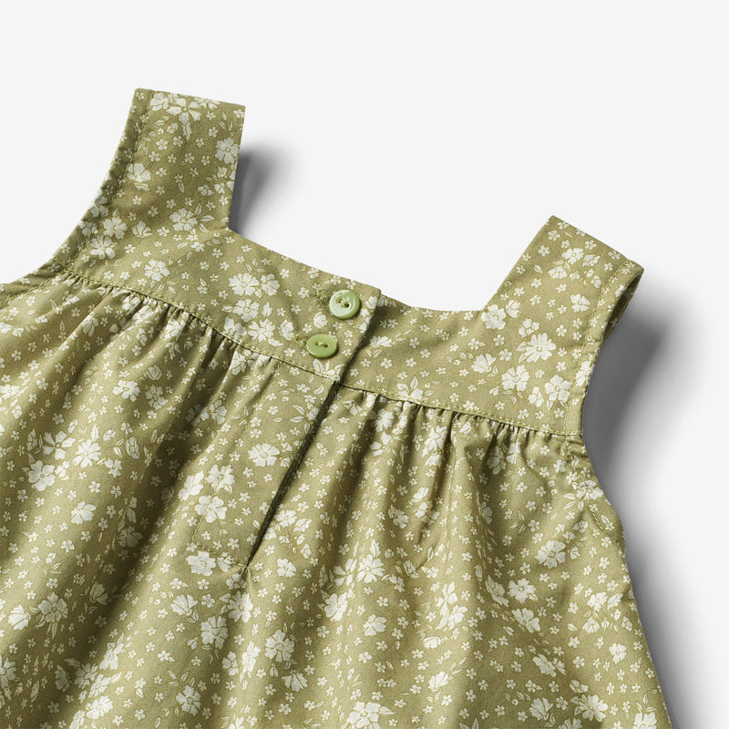 Wheat Main W-Dress Ayla Dresses 4150 green flowers