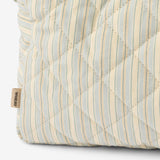 Wheat Main Wash Bag Large Ziggi Home 9634 blue ocean stripe