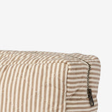 Wheat Main Wash Bag Small Ziggy Home 9524 cappucino stripe