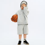Wheat Collab Wheat x Pernille Teisbæk | Shorts Haxo Shorts 0105 grey melange