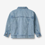 Wheat Collab Wheat x Pernille Teisbæk | Denim jacket Vive Jackets 1043 blue