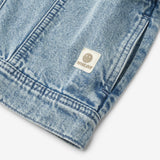 Wheat Collab Wheat x Pernille Teisbæk | Denim jacket Vive Jackets 1043 blue